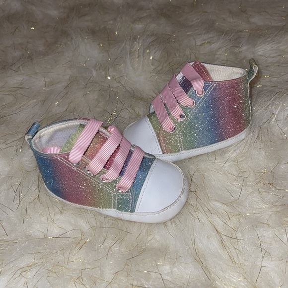 Rising Star | glitter 6 month baby shoes - Picture 10 of 10